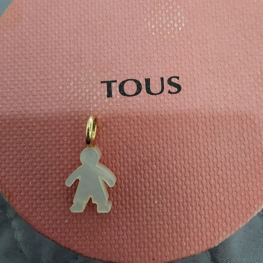 Tous original gold and nacar pendant
